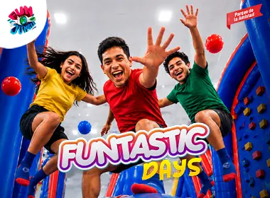Funtastic Days: 50% dscto Inflata Park 30 min 